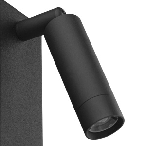 Aplica perete Negru 1xG9 ENZO 4484TK - Img 2