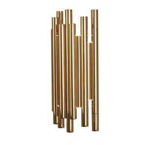 Aplica perete ORGANIC W0187D LED Auriu - Img 1