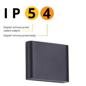 Aplica perete Sapri Negru LED 4000K - Img 4