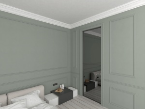 Bagheta de colt / Cornisa de interior BC11 dimensiuni 135x135x2000mm - Img 3