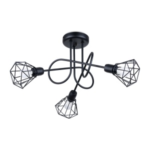 Candelabru ARTEMIS 3S Negru - Img 1