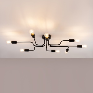 Candelabru VECTOR 8 Negru - Img 3