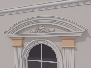 Capitel pentru pilastru FP703 dimensiuni 250x100x260mm - Img 3