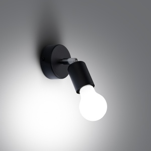 Lampă de perete FORNES 1 Negru - Img 3