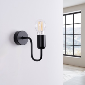 Lampă de perete VECTOR Negru - Img 2