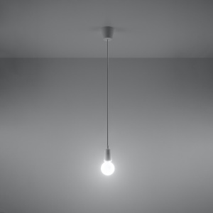 Lampă suspendată DIEGO 1 Alb - Img 3