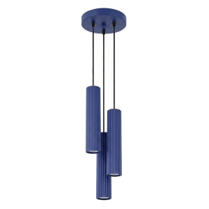 Lampă suspendată KARBON 3P ultramarin