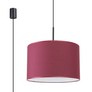 Lampă suspendată NEVIA burgundy