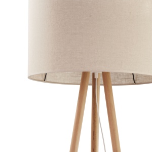 Lampadar Bej Negru 1xE27 TOKYO 5288TK - Img 2