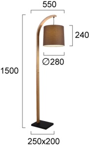 Lampadar E27 Hana 4305600 - Img 3