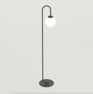 Lampadar FLOR LP1 Negru - Img 2