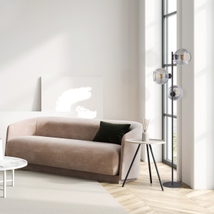 Lampadar Negru 3xE27 CUBUS 5239TK - Img 3
