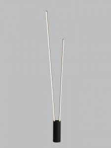 Lampadar negru VERTICAL -7346 - Img 2