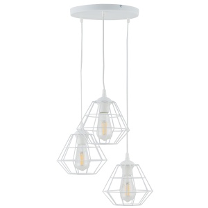 Lustra Alb 3xE27 DIAMOND 6213TK