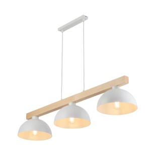 Lustra Alb Bej 3xE27 OSLO 4712TK