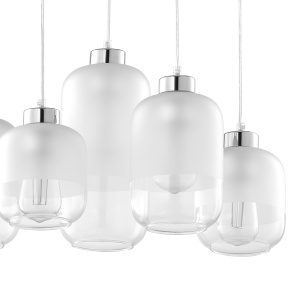 Lustra Alb Chrome 6xE27 MARCO 3359TK - Img 3