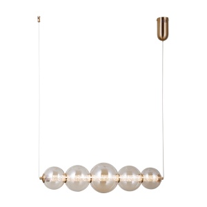 Lustra Butero Auriu 1xLED