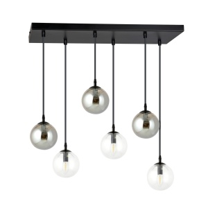 Lustra COSMO 6 Negru MIX2 - Img 2