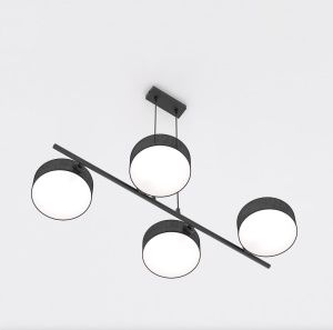 Lustra DRUMZ 4 Negru - Img 3