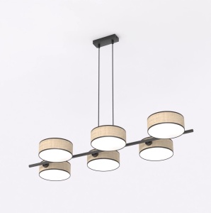 Lustra DRUMZ 6 Ratan - Img 2