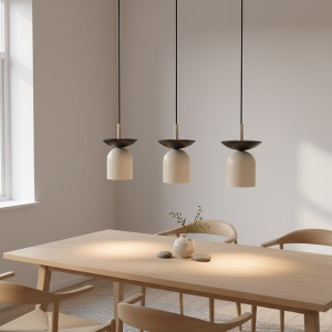 Lustra EGO 3 Negru Bej - Img 2