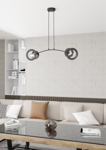 Lustra EUFORIA 2 Negru - Img 2