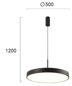 Lustra LED 3000K-4000K Madison 4235601 - Img 3