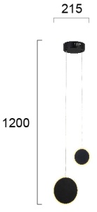 Lustra LED 3000K Mad 4271700 - Img 3