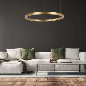 Lustra Midway Auriu LED 3000K - Img 3