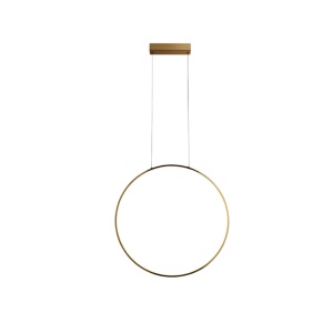 Lustra Mirror Auriu LED 3000K - Img 2