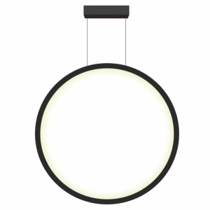 Lustra Mirror Negru LED 3000K - Img 2