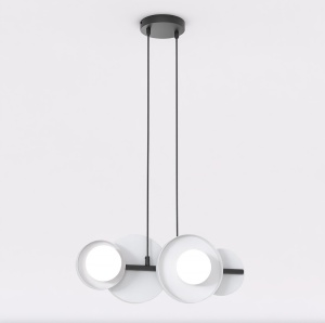 Lustra MODEL 4 Negru Gri