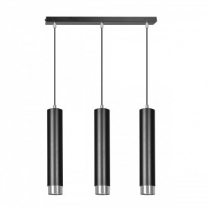 Lustra neagra, Lustra suspendata neagra, Lustra cu pendule, Lustra metal neagra, Lustra metal, Lustra moderna neagra, Lustra living, Lustra living neagra, Lustra moderna, Lustra dormitor, Lustra dormitor neagra, Lustra bucatarie, Lustra din metal, Lustra 