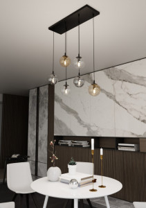Lustra neagra, Lustra suspendata neagra, Lustra cu pendule, Lustra metal neagra, Lustra metal, Lustra moderna neagra, Lustra living, Lustra living neagra, Lustra moderna, Lustra dormitor, Lustra dormitor neagra, Lustra bucatarie, Lustra din metal, Lustra 