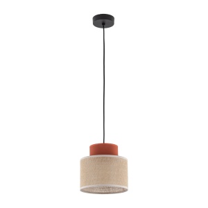 Lustra Negru 1xE27 DUO 2785TK - Img 1