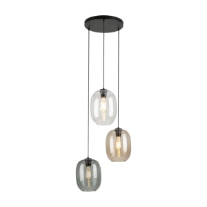 Lustra Negru 3xE27 ELIO 5973TK