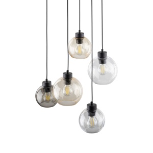 Lustra Negru 6xE27 CUBUS 2164TK - Img 2
