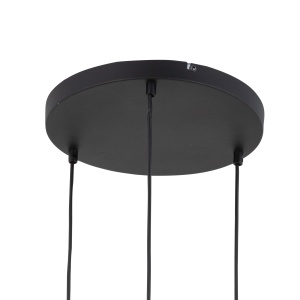 Lustra Negru Auriu 3xE27 PESCARA 4576TK - Img 3