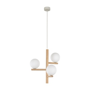 Lustra Negru Bej 3xG9 ESTERA 6799TK - Img 1
