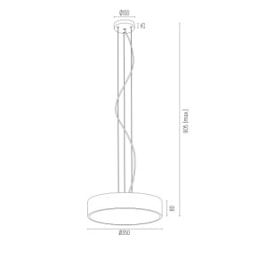 Lustra S 1 bec led DARLING LED A3350 - Img 2