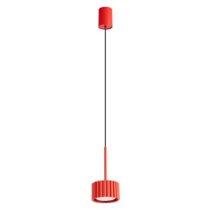 Lustră suspendată AURA 1 roșu Gx53 - Img 1