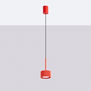 Lustră suspendată AURA 1 roșu Gx53 - Img 2