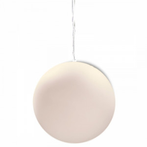Pendul exterior modern alb sfera Avoriaz L