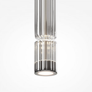 Pendul chrome, Pendul metal, Pendul metal chrome, Pendul iluminat insula, Pendul interior, Pendul interior culoare chrome, Iluminat interior, Pendul masa, Iluminat masa dining, Pendul modern, Iluminat bucatarie, Pendul bucatarie, Pendul insula bucatarie