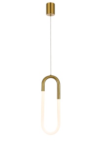 Pendul modern cu LED NEXUS Auriu
