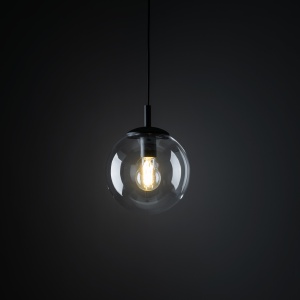 Pendul Negru 1xE27 ESME 3267TK - Img 3