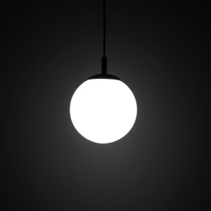 Pendul Negru 1xE27 ESME 5669TK - Img 2