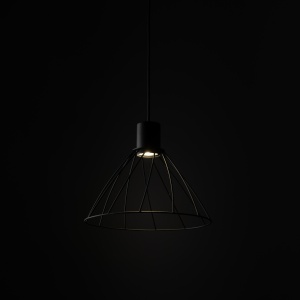 Pendul Negru 1xE27 MODESTO 10160TK - Img 2