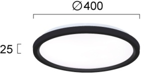 Plafoniera exterior LED 3000K-4000K-6000K Serena 4318000 - Img 3