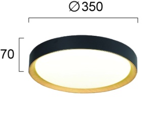 Plafoniera exterior LED 3000K Spirit 4271101 - Img 2